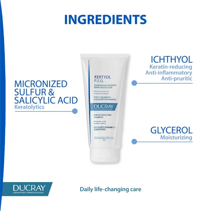 Ducray Kertyol PSO Kerato-Reducing Shampoo – product image 2