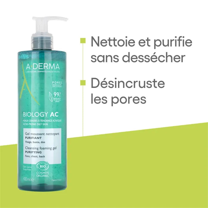A-Derma Biology AC Purifying Foaming Gel – product image 2