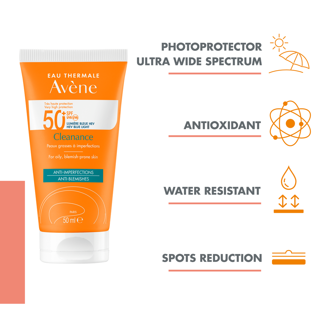 Avène Cleanance Sunscreen SPF 50+