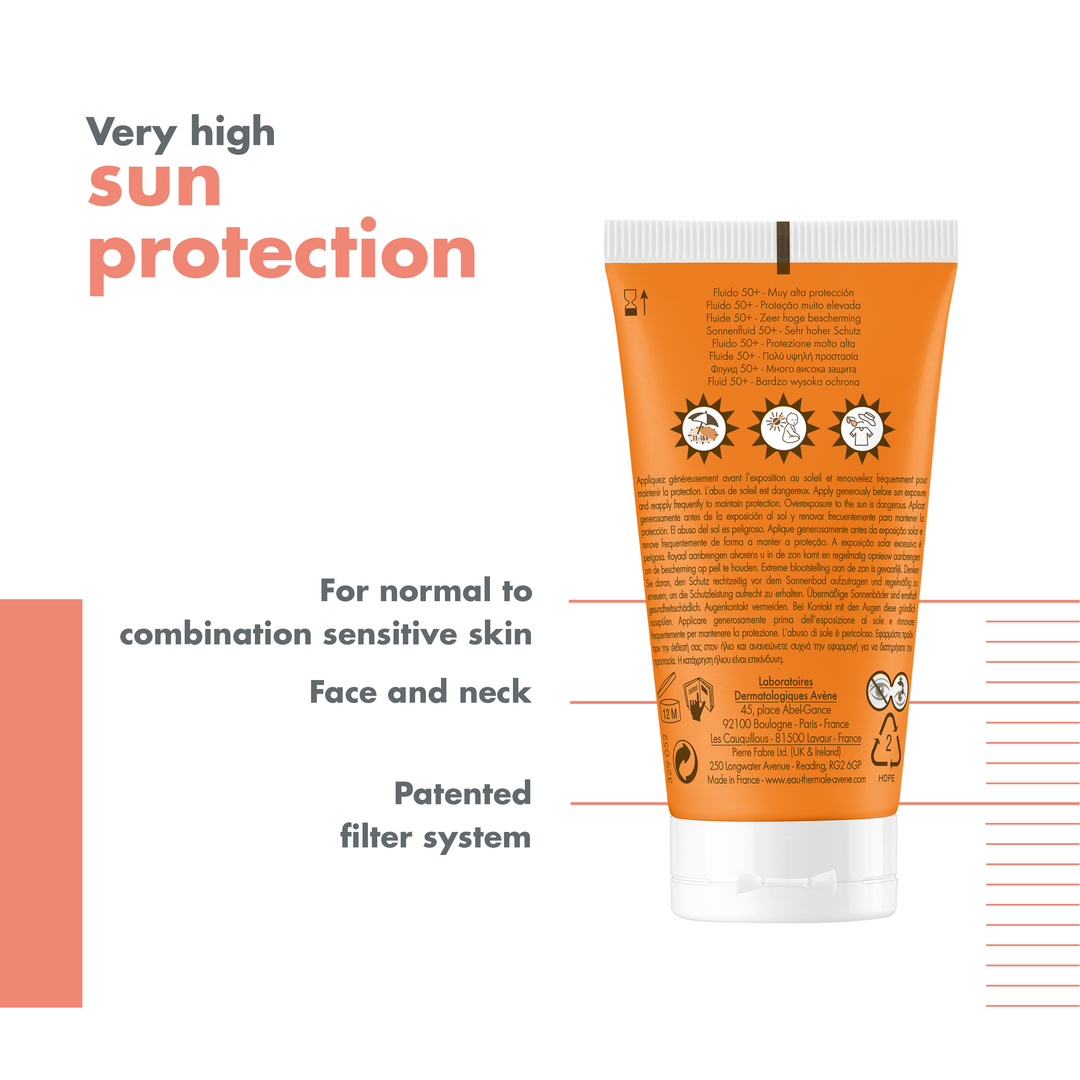 Avène Sunscreen Fluid SPF 50+