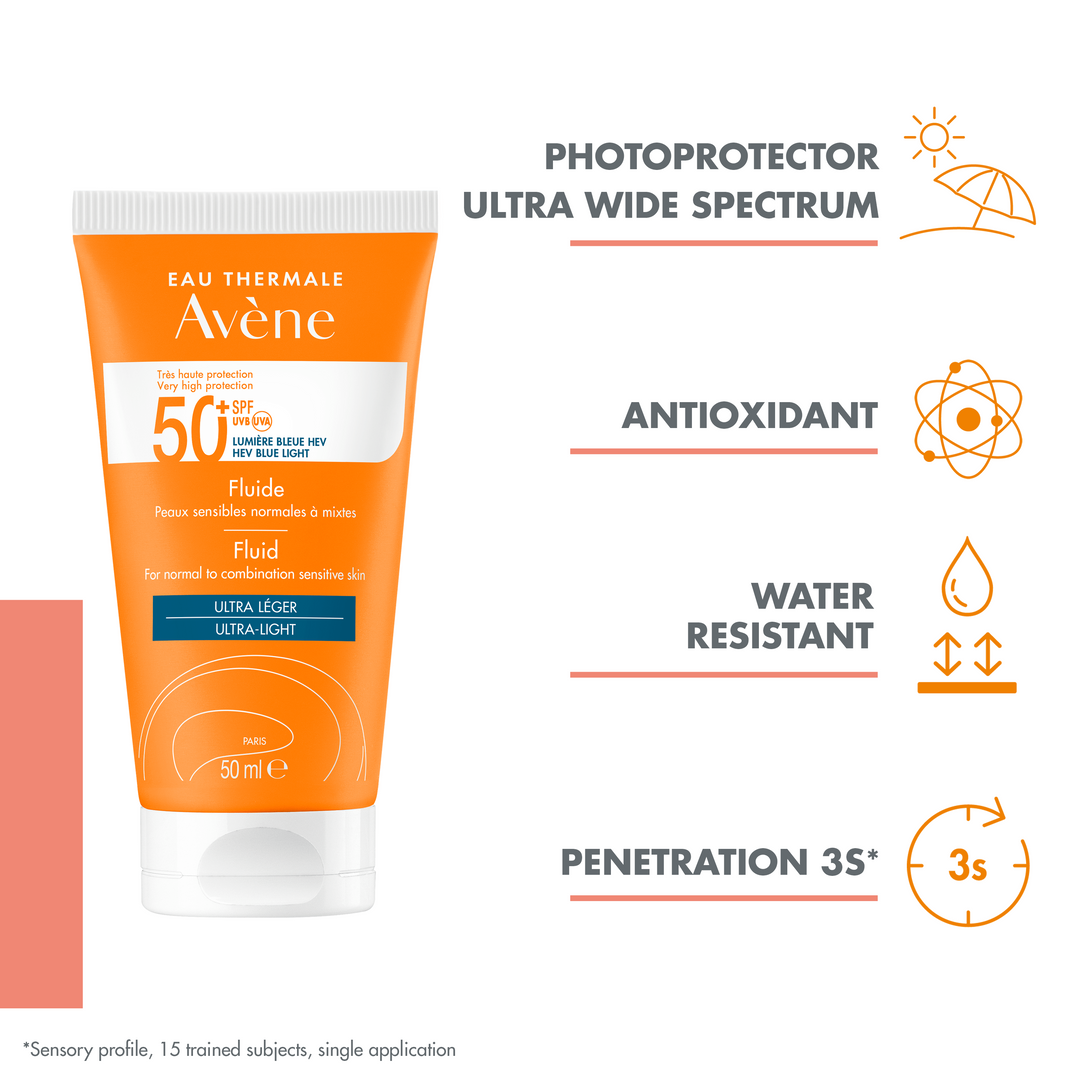 Avène Sunscreen Fluid SPF 50+