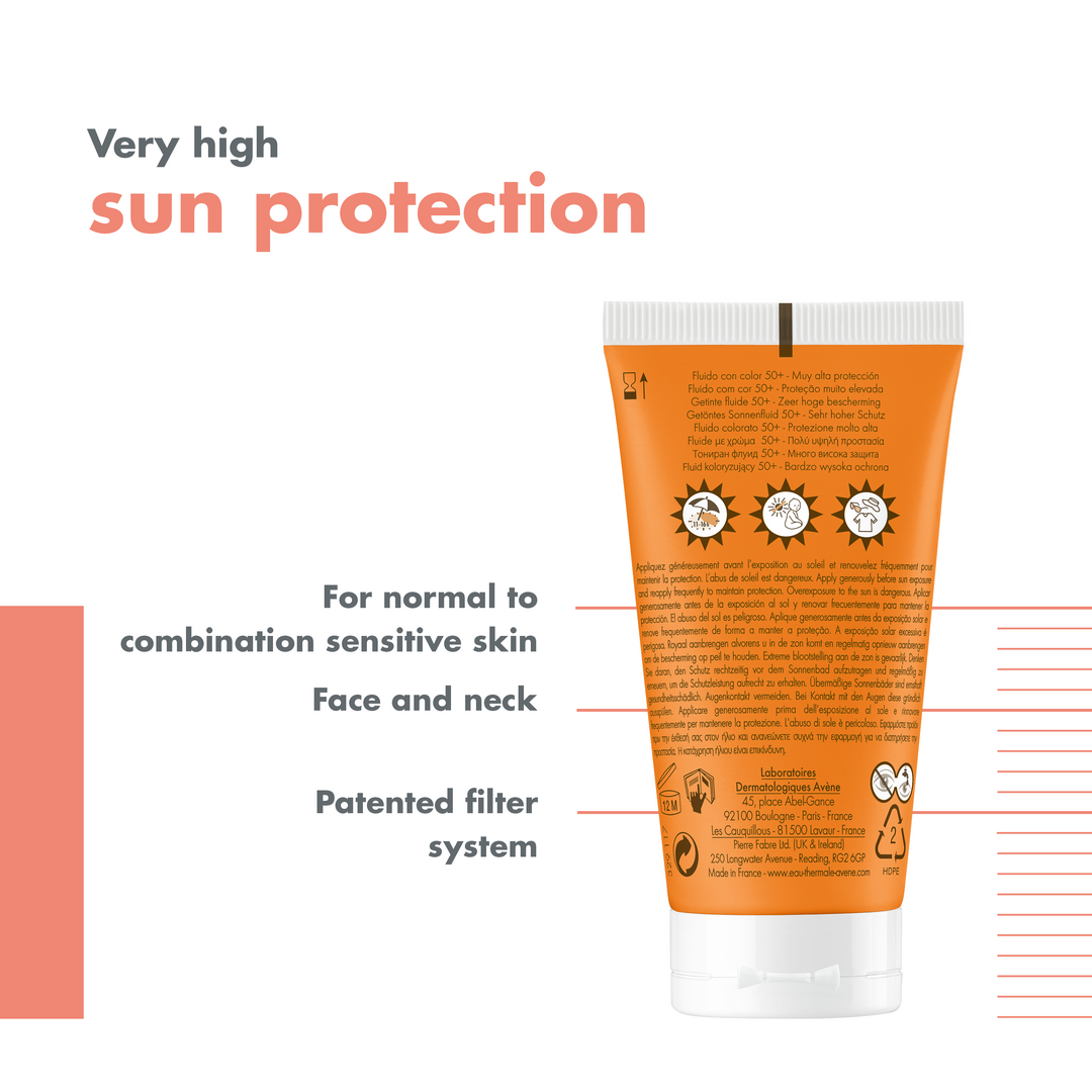 Avène Sunscreen Tinted Fluid SPF 50+