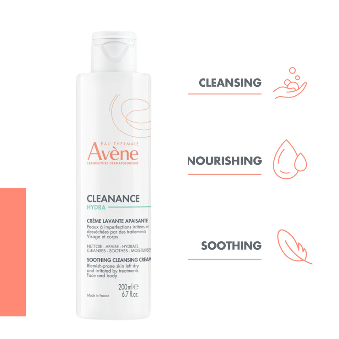 Avène Cleanance Hydra Soothing Cleansing Cream