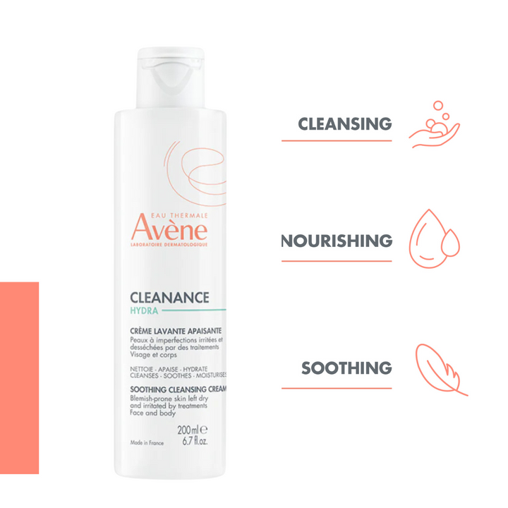 Avène Cleanance Hydra Soothing Cleansing Cream
