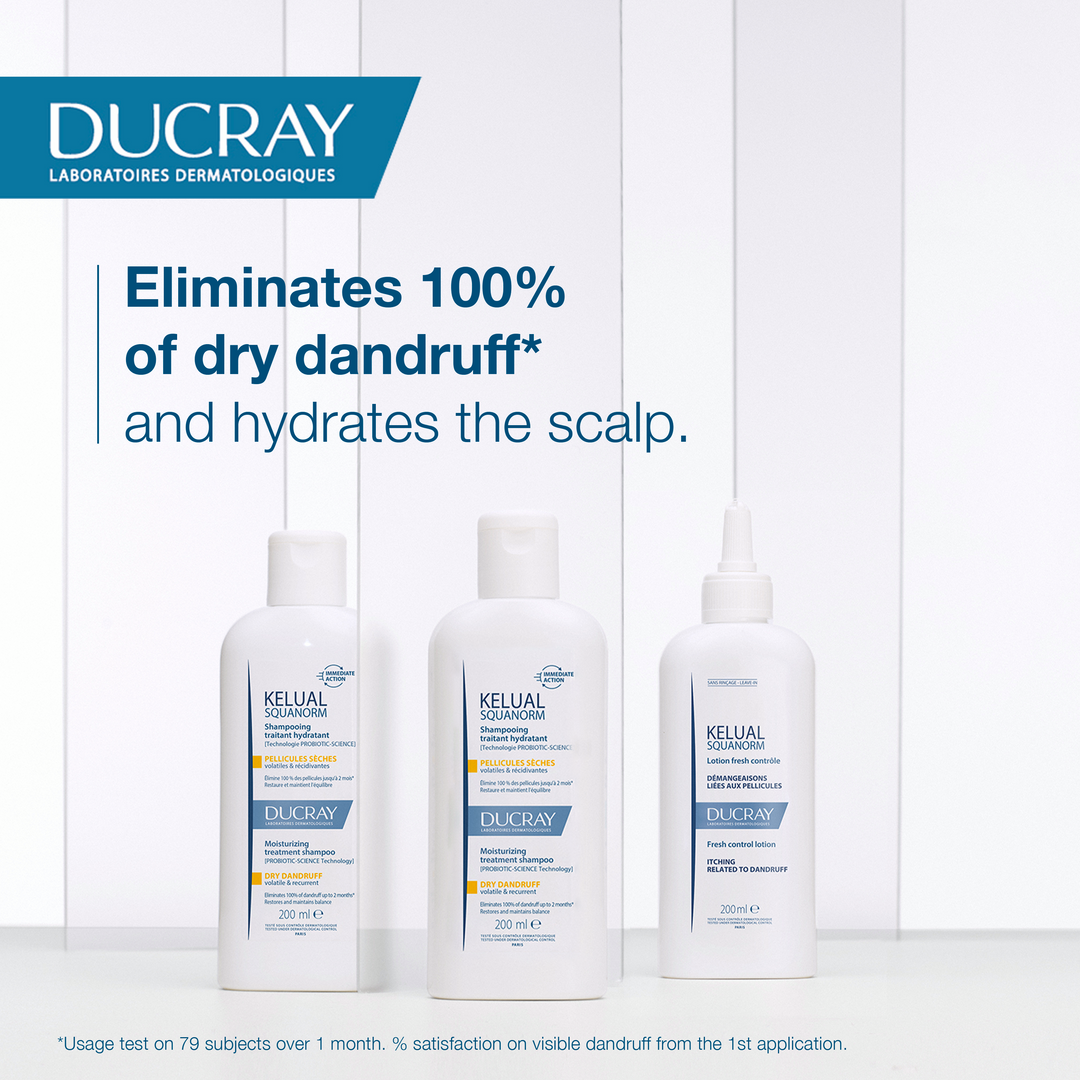 Ducray Kelual squanorm anti-dandruff treatment shampoo - Dry dandruff