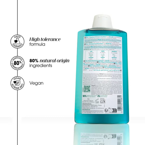 Klorane Organic Aquatic Mint Shampoo