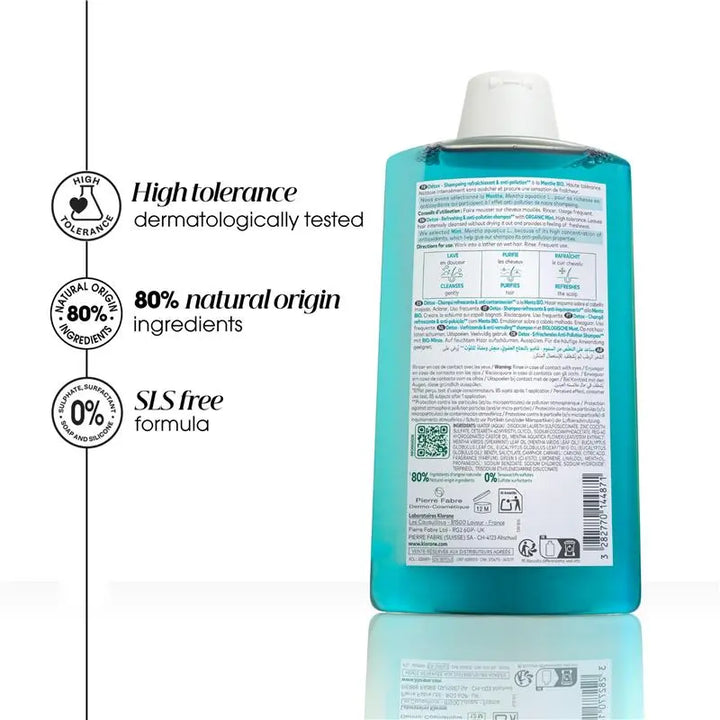 Klorane Organic Aquatic Mint Shampoo