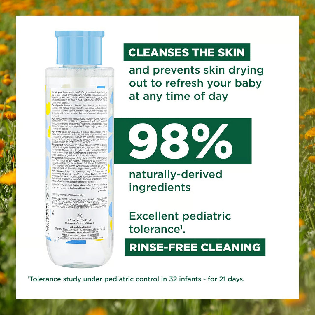 Klorane Baby Cleansing Water