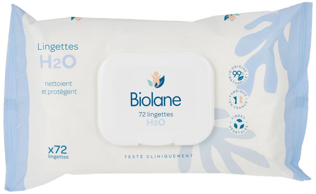 Biolane Cleansing Wipes x 72 LINGETTES EPAISSES