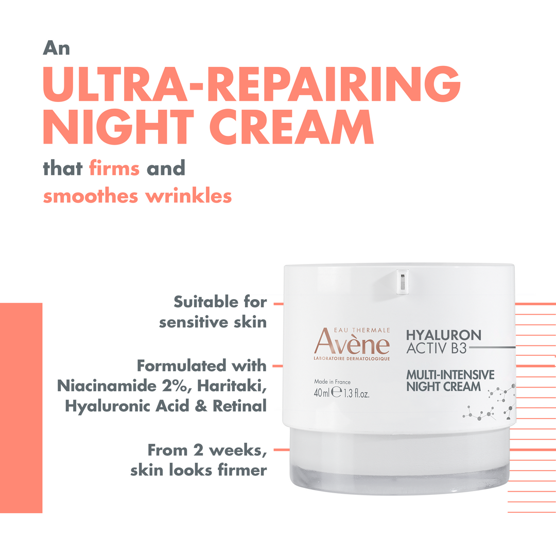 Avène Multi-Intensive Hyaluron Activ B3 Night Cream