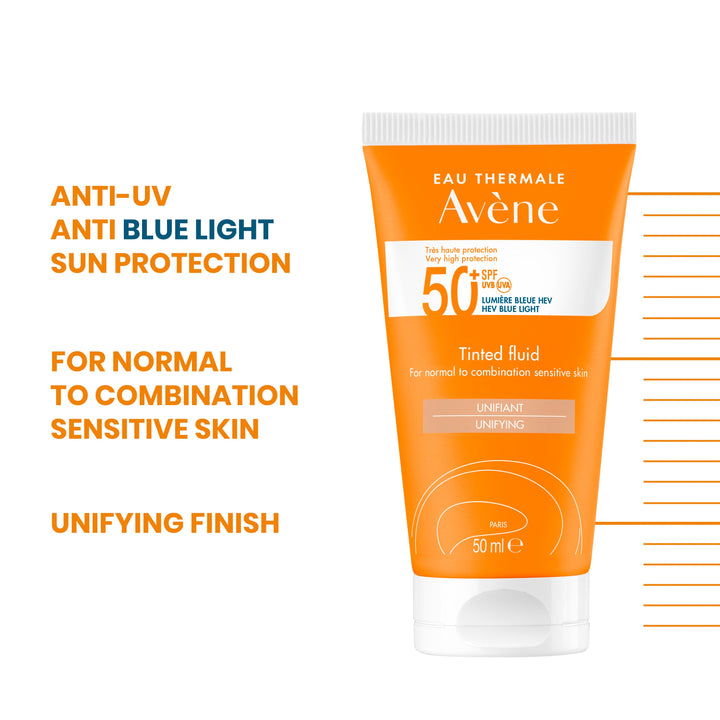 Avène Sunscreen Tinted Fluid SPF 50+