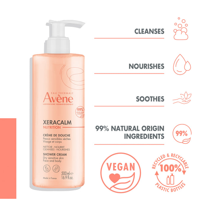 Avène Xeracalm Nutrition Shower Cream