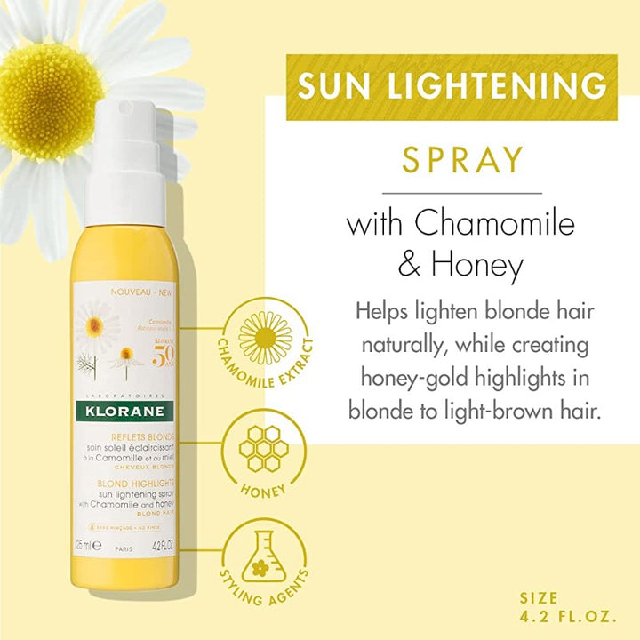 Sun Lightening Spray With Chamomile And Honey