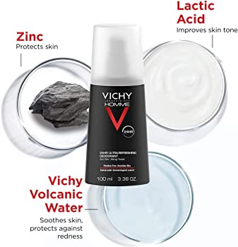 Vichy Homme Ultra-Fresh Deodorant Spray